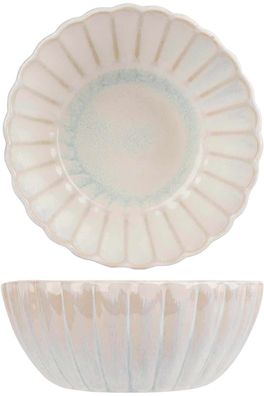 Cosy & Trendy Kommen Astera Pure Wit - ø 17 cm / 800 ml - 4 Stuks
