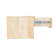 thumbnail: Giga Meubel Nachtkastje Tessa - Naturel - Mangohout - 45x30x25cm
