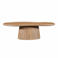 Giga Meubel Salontafel Estella - Organisch Naturel Mangohout - 130x60x39cm