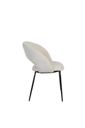 Eetkamerstoel Julius - Stof - Beige (set van 2) 