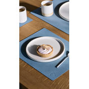 thumbnail: LIND DNA LIND DNA Placemats Nupo - Leer - Lichtblauw 45 x 35 cm - 2 Stuks