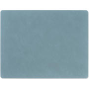 thumbnail: LIND DNA LIND DNA Placemats Nupo - Leer - Lichtblauw 45 x 35 cm - 2 Stuks