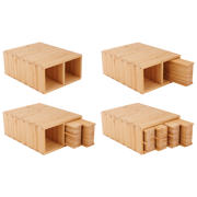 thumbnail: Cosy & Trendy Messenblok Delish Chef 18 x 9 x 22 cm - geschikt voor 9 messen of kookgerei