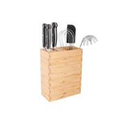thumbnail: Cosy & Trendy Messenblok Delish Chef 18 x 9 x 22 cm - geschikt voor 9 messen of kookgerei