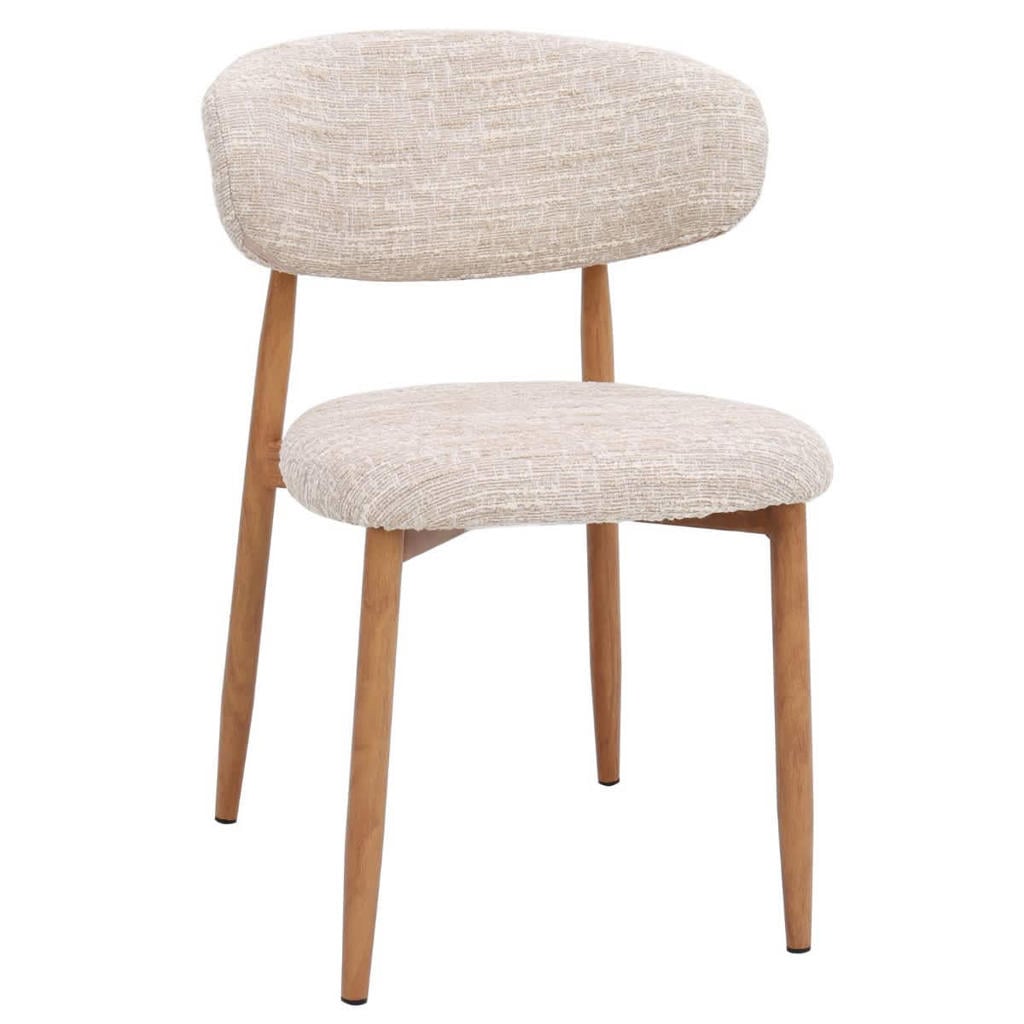 Giga Meubel Eetkamerstoel Skara - Beige/Naturel - Set van 2