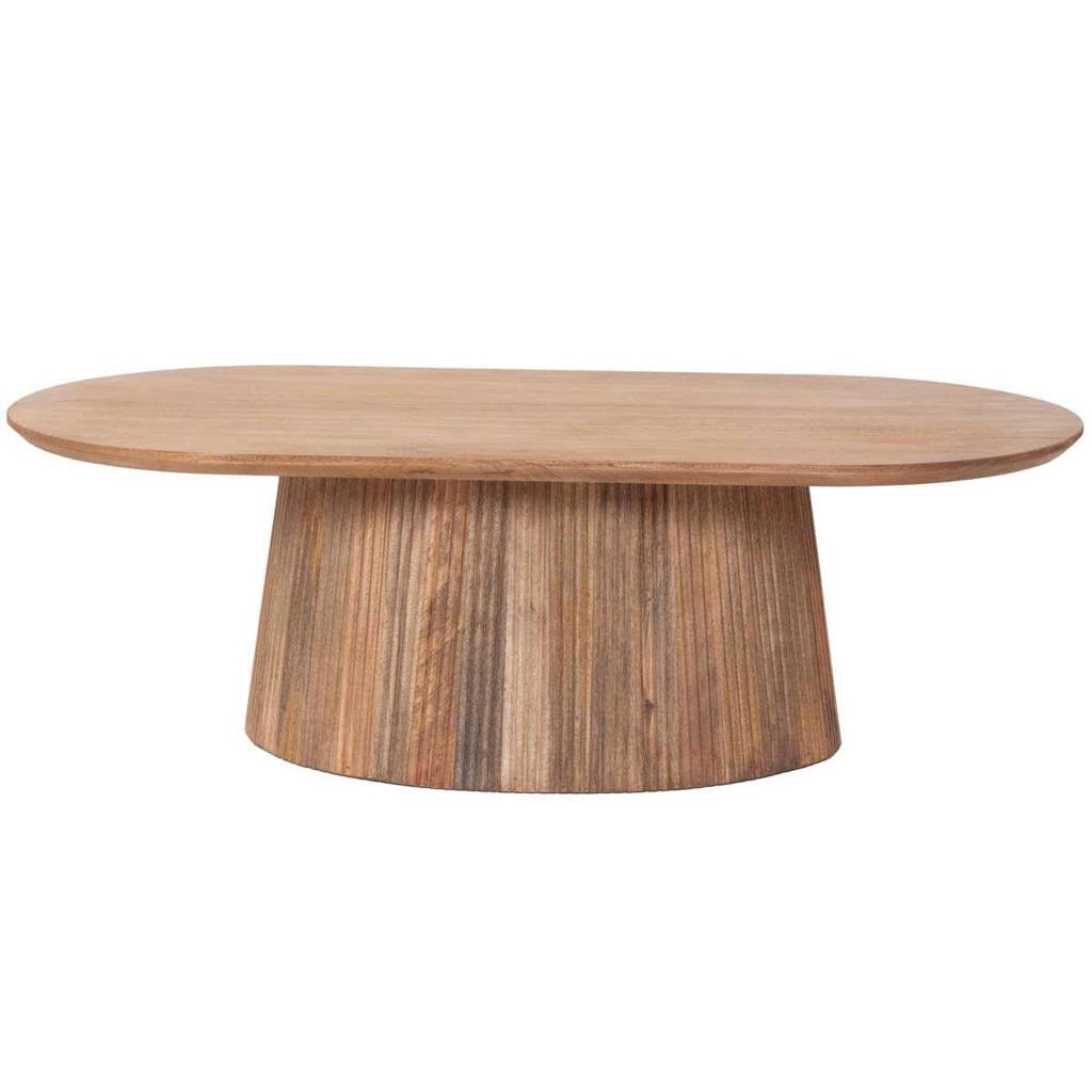 Giga Meubel Salontafel Salvador - Naturel Hout - 120x60x38cm