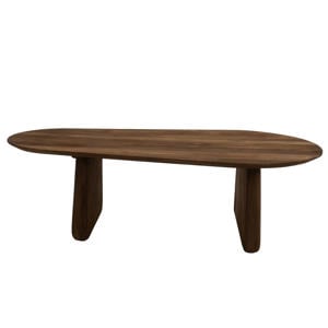 Salontafel Femke Organisch - Mangohout - Bruin - 120x65x35cm