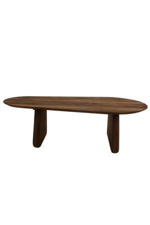 Salontafel Femke Organisch - Mangohout - Bruin - 120x65x35cm