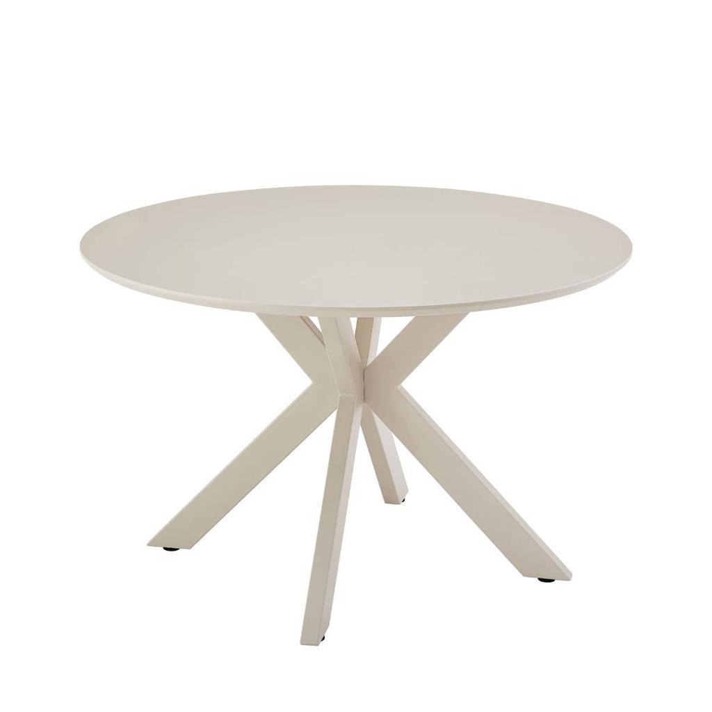 Giga Meubel Eettafel Gimo - Rond Beige - 120x120x76cm