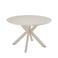 Giga Meubel Eettafel Gimo - Rond Beige - 120x120x76cm
