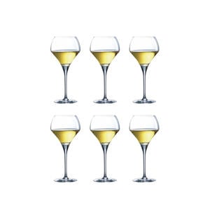 Witte Wijnglazen Open Up - 370 ml - 6 stuks