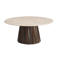 Giga Meubel Salontafel Faiza - Rond - Marmer - 75cm