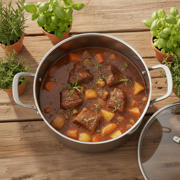 thumbnail: Cookinglife  Kookpan met Glazen Deksel Signature Steel - RVS - ø 24 cm / 4 Liter - geschikt voor alle warmtebronnen