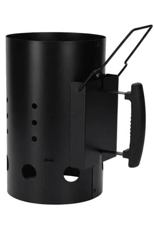 BBQ Starter Brikettenstarter Fire & Flavour 30.5 cm - Hittebestendig Metaal Zwart