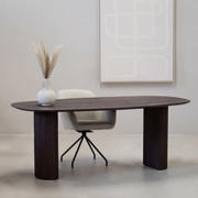 thumbnail: Giga Meubel Eettafel Feline - Deens Ovaal - Mangohout - 240cm