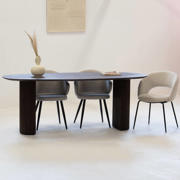 thumbnail: Giga Meubel Eettafel Feline - Deens Ovaal - Mangohout - 240cm