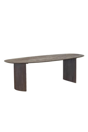 Eettafel Feline - Deens Ovaal - Mangohout - 240cm
