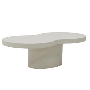 Salontafel Olive Organisch - Beige - 120x65x39cm