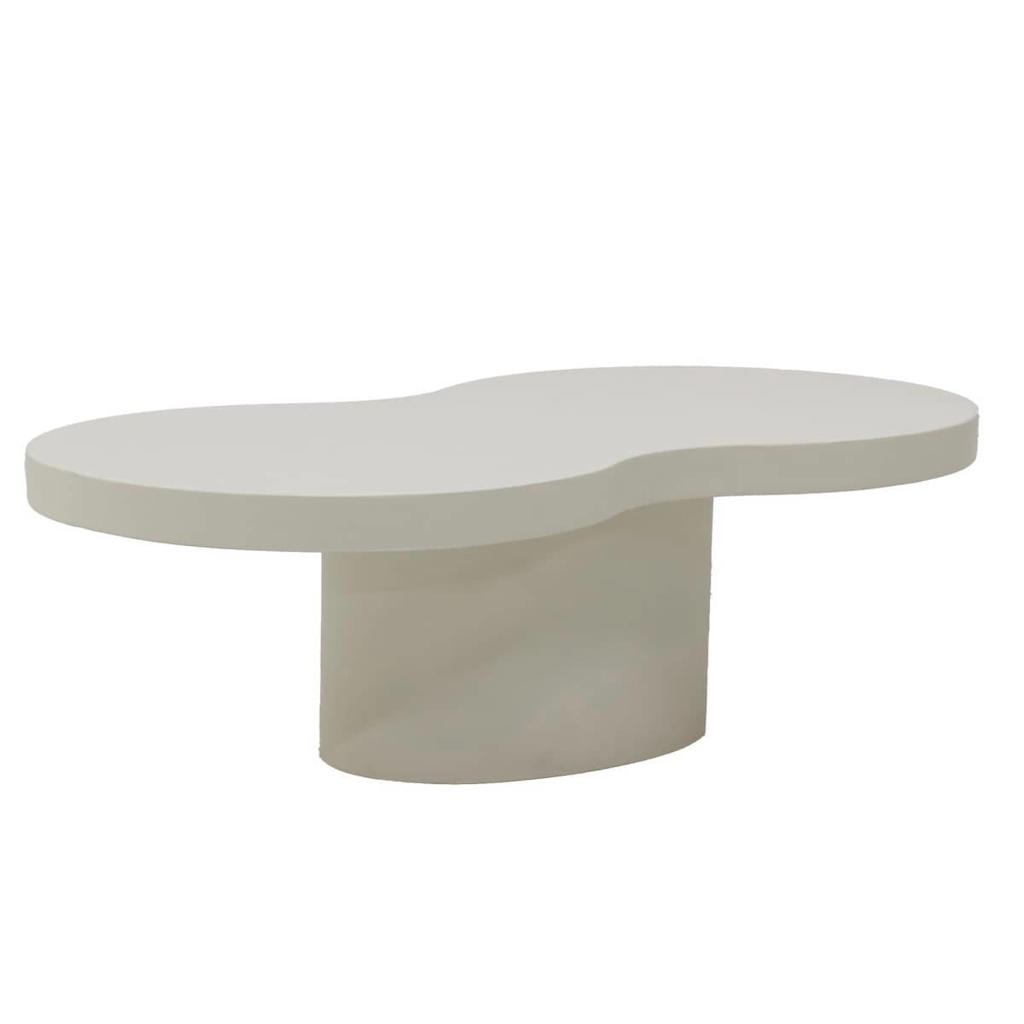 Giga Meubel Salontafel Olive Organisch - Beige - 120x65x39cm