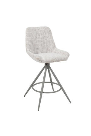 Barkruk Senna - Greige - Draaibaar - Zithoogte 67cm - Set van 2 