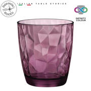 thumbnail: Bormioli Rocco Waterglazen Diamond - Paars - 300 ml - 6 stuks