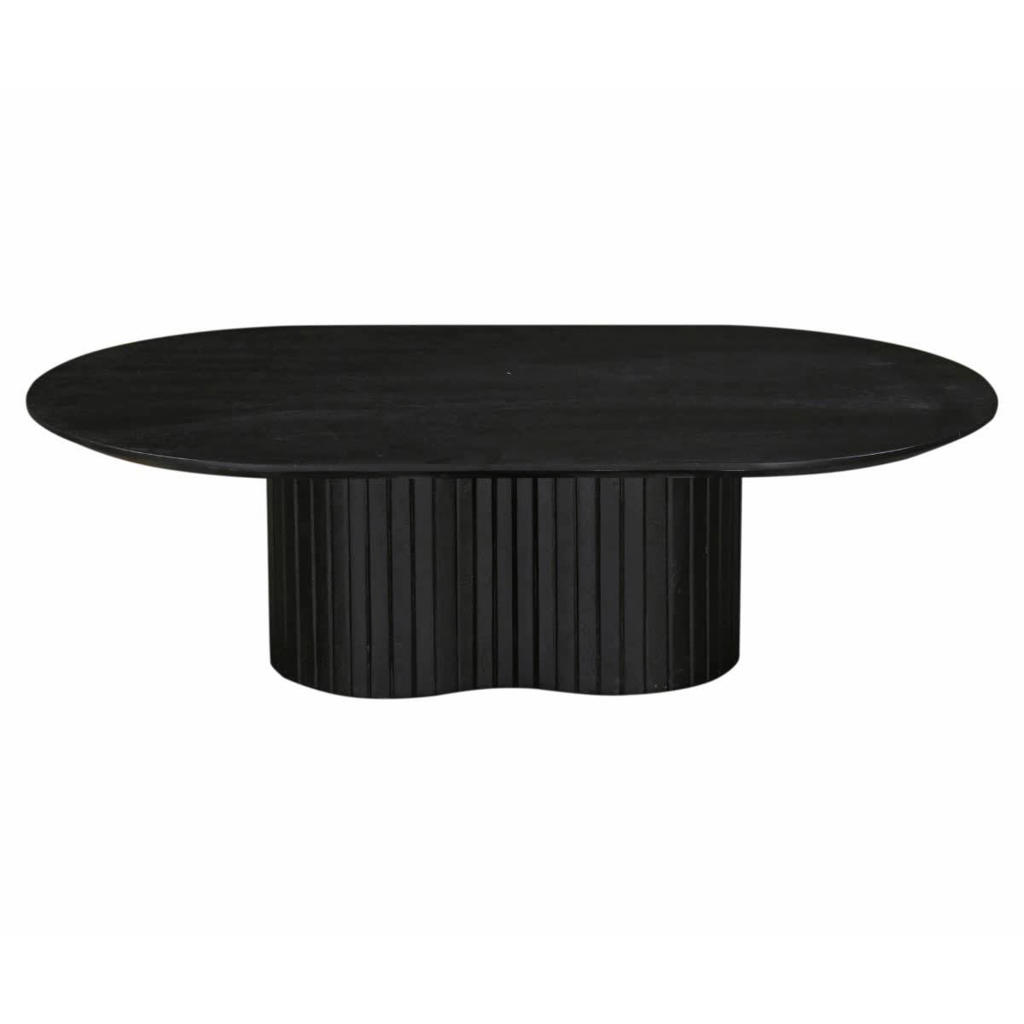 Giga Meubel Salontafel Ava - Ovaal - Mangohout - 120cm
