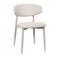 Giga Meubel Eetkamerstoel Alexia - Beige/Beige - Set van 2