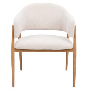 Eetkamerstoel Dénia - Beige/Naturel - Set van 2