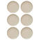 Cookinglife Dinerborden Cardida Beige ø 26 cm - 6 Stuks