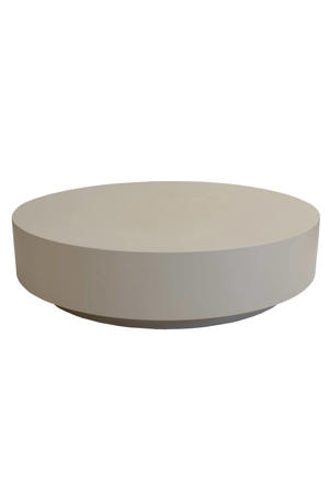 Salontafel Bergby Rond - Beige - 120x120x30cm