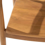 thumbnail: Giga Meubel Eetkamerstoel Lasse - Naturel Hout - Set van 2