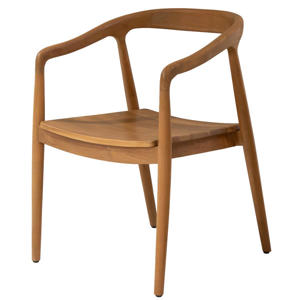 Eetkamerstoel Lasse - Naturel Hout - Set van 2
