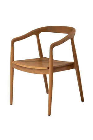 Eetkamerstoel Lasse - Naturel Hout - Set van 2