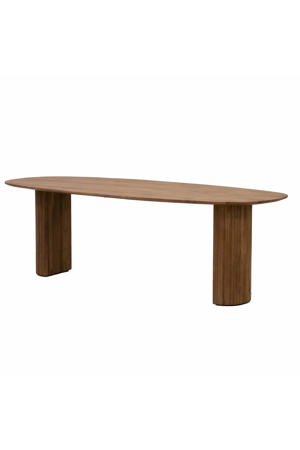 Eettafel Feline - Deens Ovaal - Mangohout - 200cm