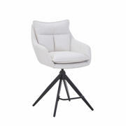 thumbnail: Giga Meubel Barkruk Manon - Beige - Draaibaar - 65cm - Set van 2