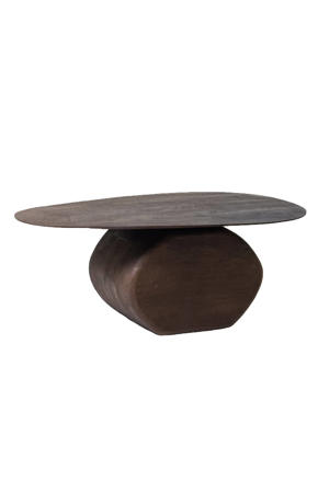 Salontafel Ebbe - Organisch - Mangohout - 100cm