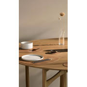 thumbnail: LIND DNA LIND DNA Placemats Nupo - Leer - Nature - Curved - 44 x 37 cm - 2 Stuks