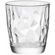 thumbnail: Bormioli Rocco Glazenset - Waterglazen - Transparant - Diamond - 300 ml - 12 stuks
