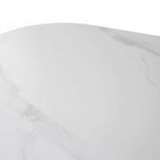 thumbnail: Giga Meubel Salontafel Alba - Ovaal Walnoot Hout/Keramisch - 120x60x38cm