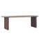 Giga Meubel Eettafel Aya - Donkerbruin Mangohout - 250x100x76cm
