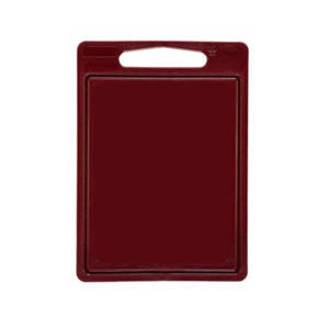 Snijplank met sapgeul 35 x 25 x 0.85 cm - Bruin