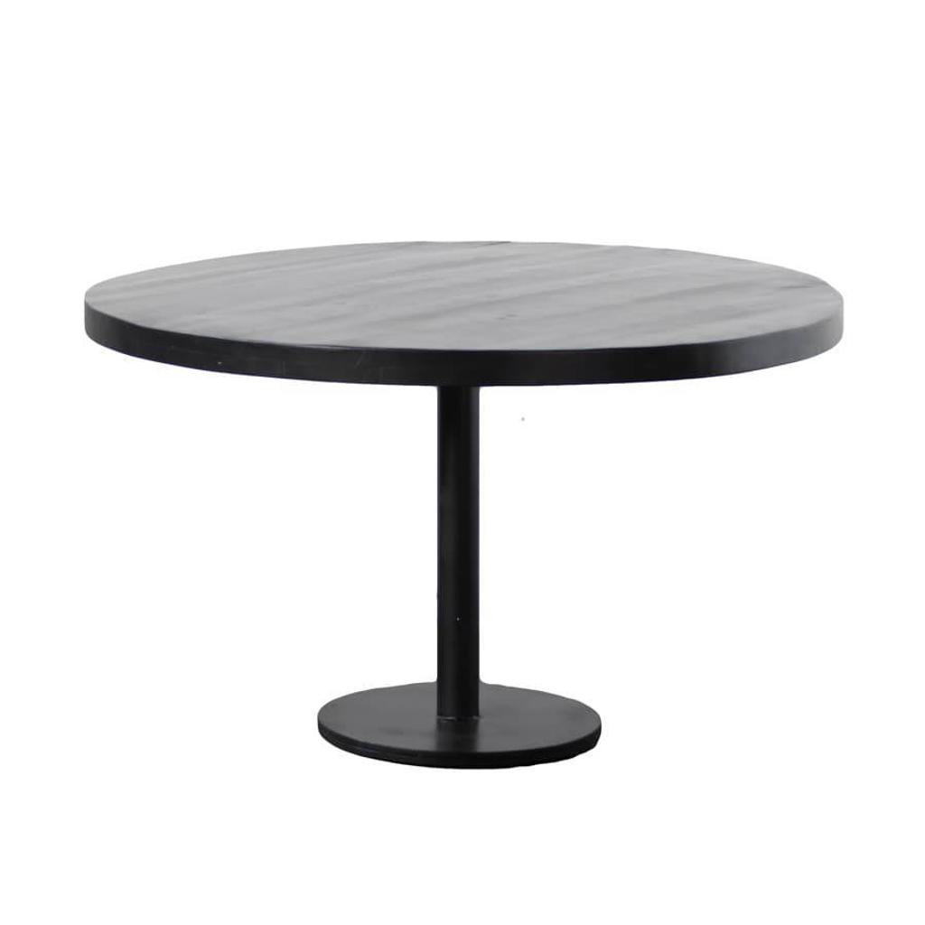 Giga Meubel Eettafel Dinand Zwart 110cm