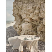 thumbnail: LIND DNA LIND DNA Placemats Nupo - Leer - Flint Grey - 45 x 35 cm - 2 Stuks