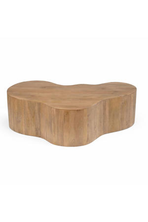 Salontafel Moos - Organisch - Naturel - 129cm