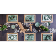 thumbnail: Cosy & Trendy Kommen Lerida Meadow Groen ø 16 cm / 720 ml - 4 Stuks