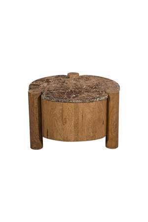 Salontafel Maeve - Rond - Marmer - 60cm
