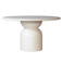 Giga Meubel Eettafel Djurö - Rond Beige Eco Composiet - 130cm