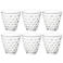 Bormioli Rocco Glazen Dots - Transparant - 250 ml - 6 stuks