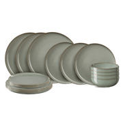thumbnail: ASA Selection Serviesset Saisons - Eucalyptus 18 delig / 6 personen - 6 dinerborden, 6 kommen en 6 ontbijtborden