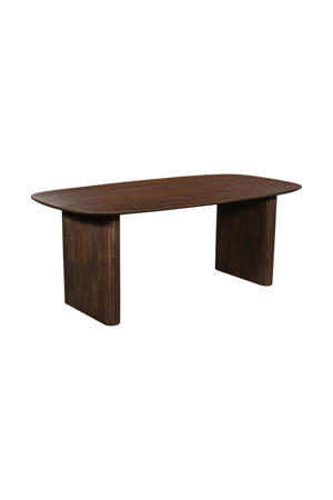 Eettafel Juro - Deens Ovaal - Mangohout - 200cm